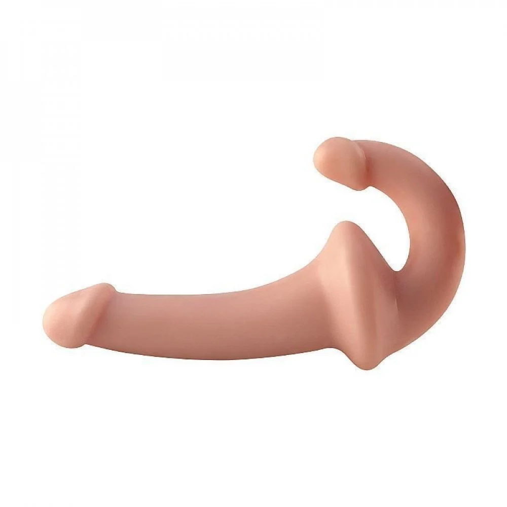 PÊNIS STRAPLESS REALÍSTICO CASAL 14,5X3,4CM (8230) beje — foto 2