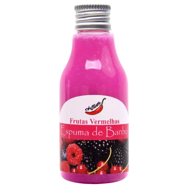 Espuma de Banho Aromático Sensual (FRUTAS VERMELHAS) 80g Chillies