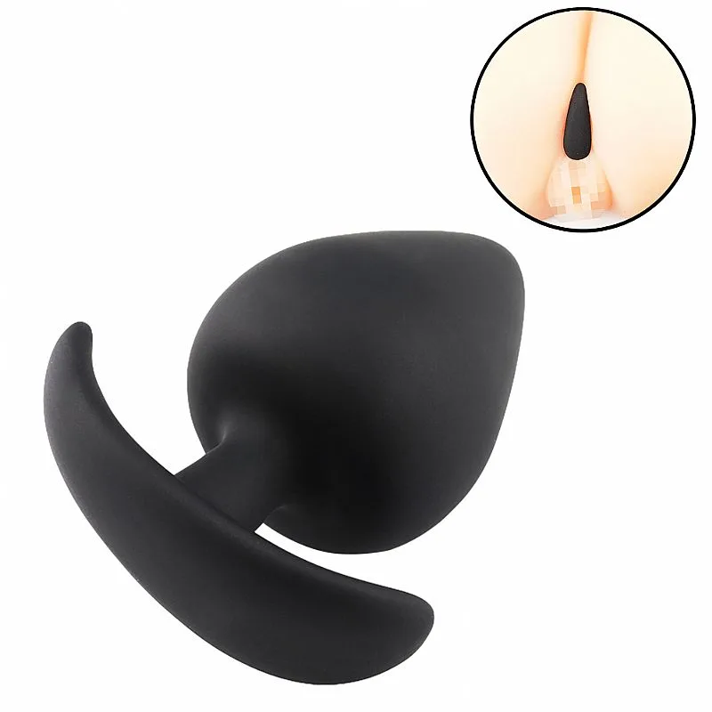 Plug Anal Maciço 6,7 X 3Cm - M (8623)  preto