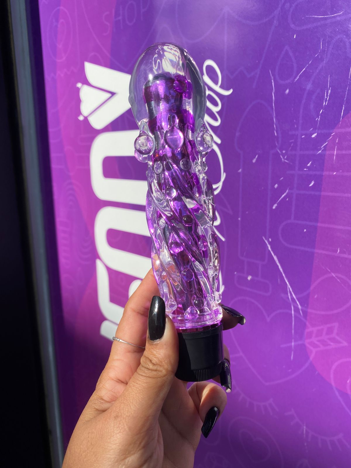 Fábio -Vibrador Personal com capa estimuladora- multivelocidades (PE011H) pilha — foto 7