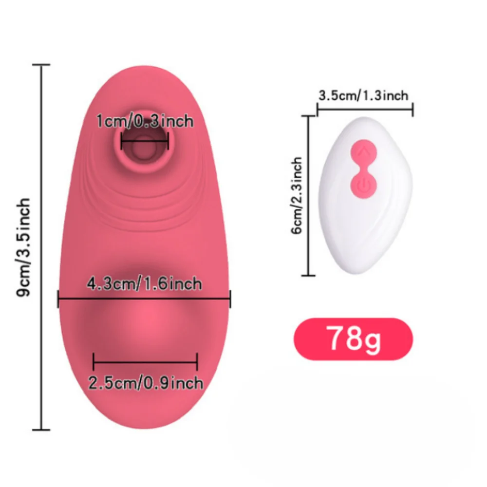 Vibrador de calcinha com controle sem fio 10 intensidades (2834) pink — foto 6