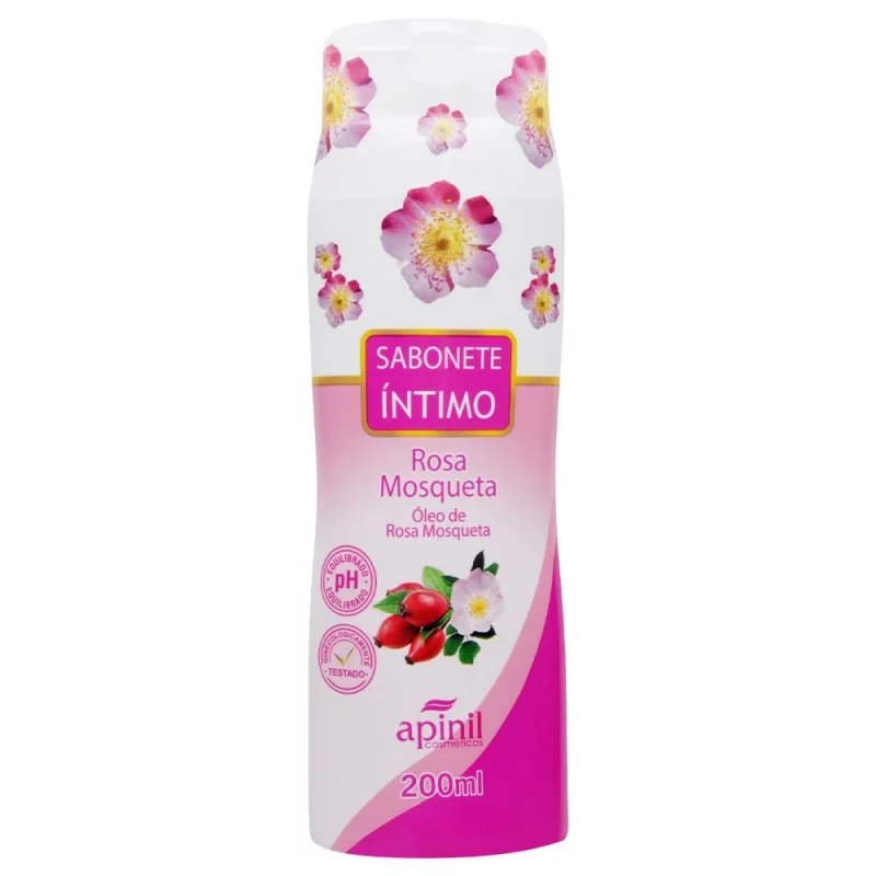 Sabonete Íntimo Aroma De rosa mosqueta 210Ml Apinil Cosméticos