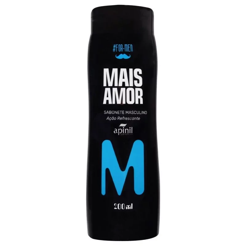 SABONETE ÍNTIMO MASCULINO 210ML ( mais amor ) - APINIL