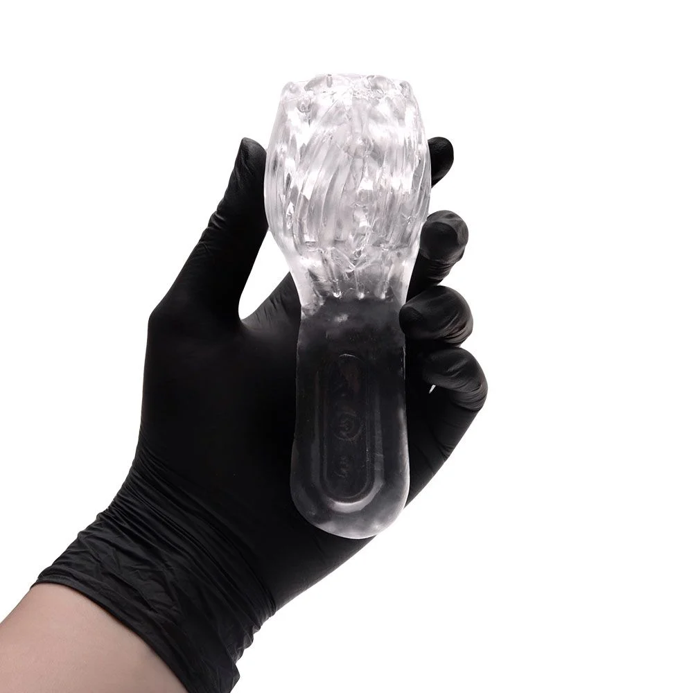 3st1mul4d0r de Glande Recarregável com 12 Vibrações (MA204) TRANSPARENTE