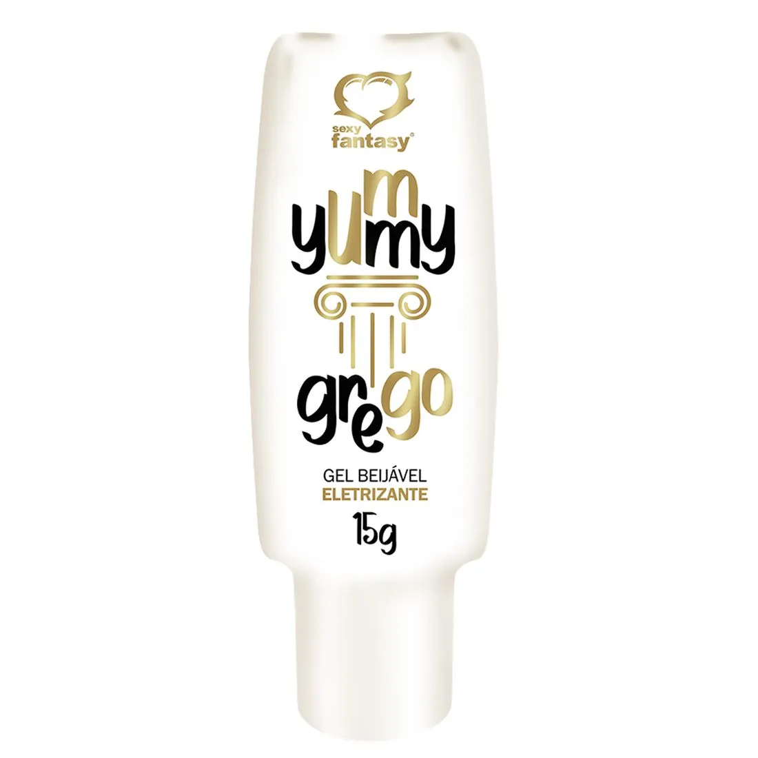 Yummy Grego Gel Beijável Eletrizante 15g Sexy Fantasy — comprar com embalagem discreta na iFody