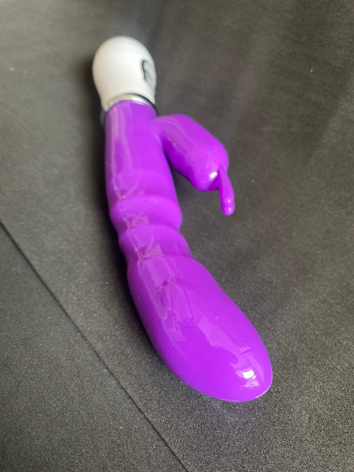 Natan -Vibrador Rabbit com estimulo no ponto G e clitóris - 12 intensidades (PG015) ROXO — foto 4