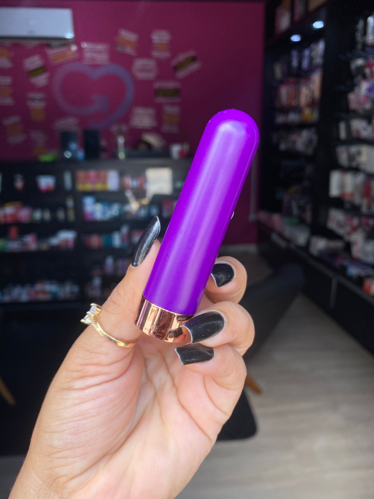 Bull3t -Cápsula V1br4t0r14 lisa com 10 intensidades (MV117) Recarregável