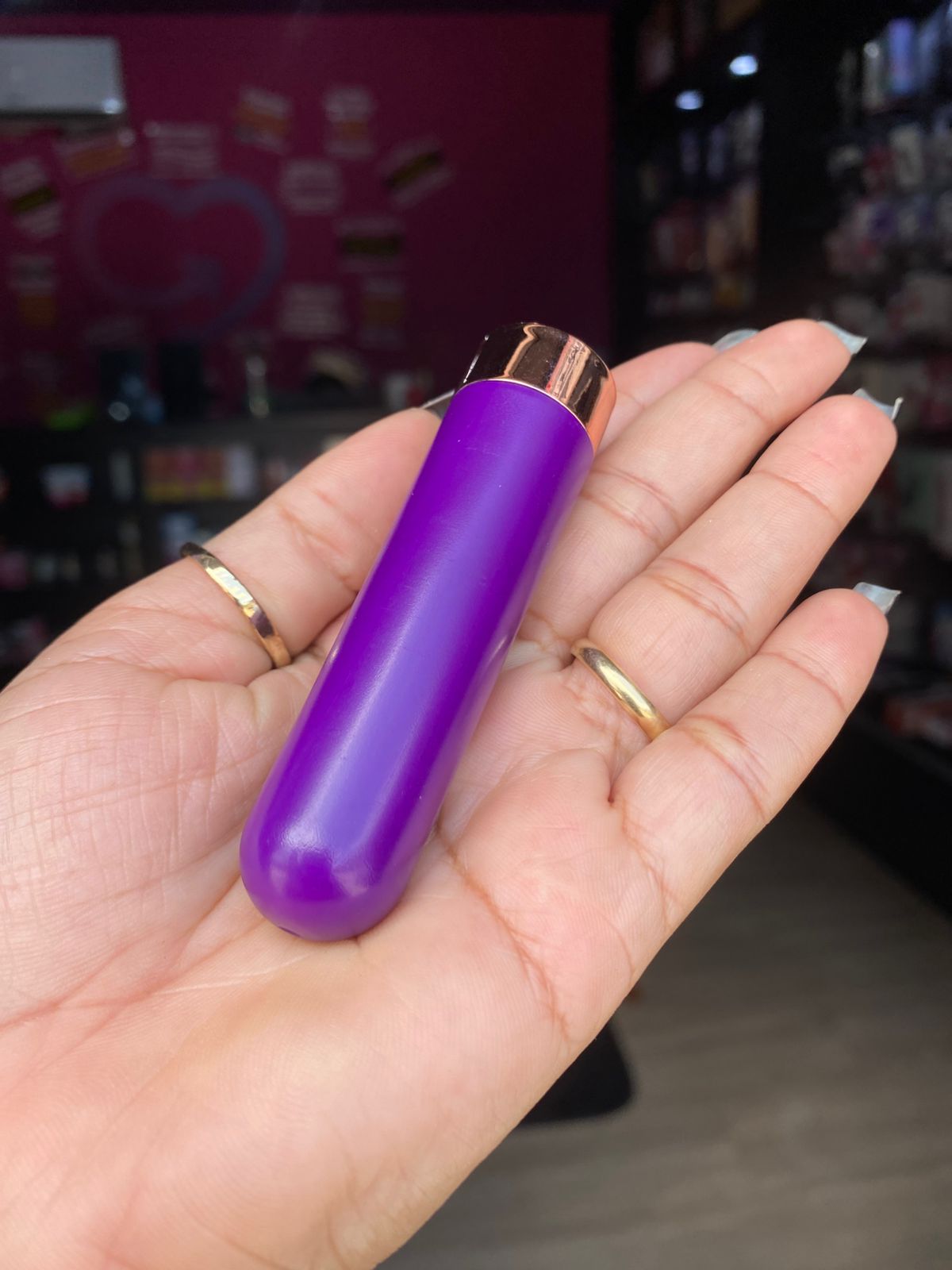 Bull3t -Cápsula V1br4t0r14 lisa com 10 intensidades (MV117) Recarregável