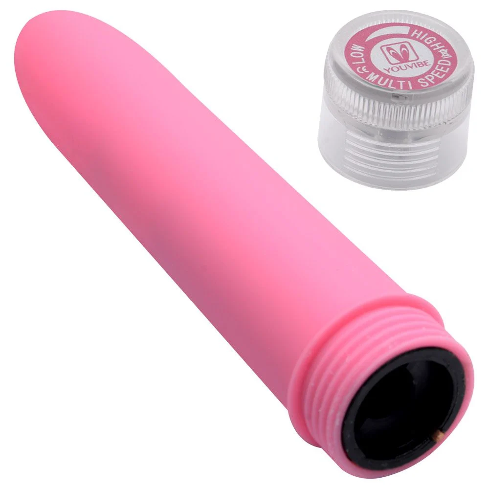 Vibrador Personal Toque Aveludado 13 X 2,5Cm (PS006) ROSA — foto 2