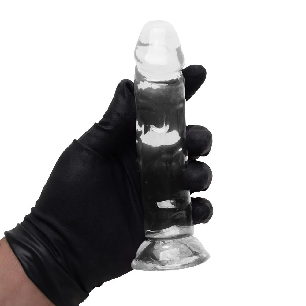 Pênis Realístico Transparente 14,8 X 3Cm (8226) transparente — foto 3