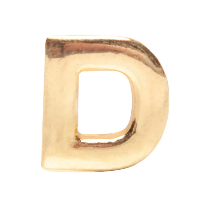 Letra Metal para Calcinha Personalizável (D)