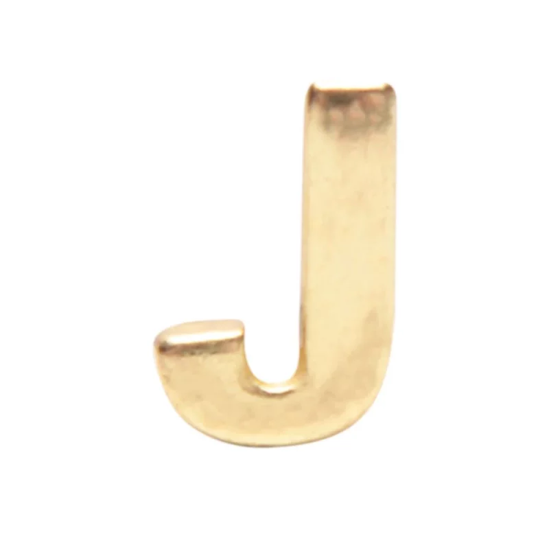 Letra Metal para Calcinha Personalizável (J)