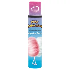 Maxx Baba Love Gel Beijável 30G Sensual Love (ALGODÃO DOCE)