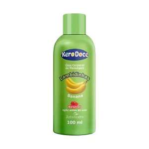 Óleo Corporal de Massagem 100ml Linha Kero Doce (banana) Sofisticatto