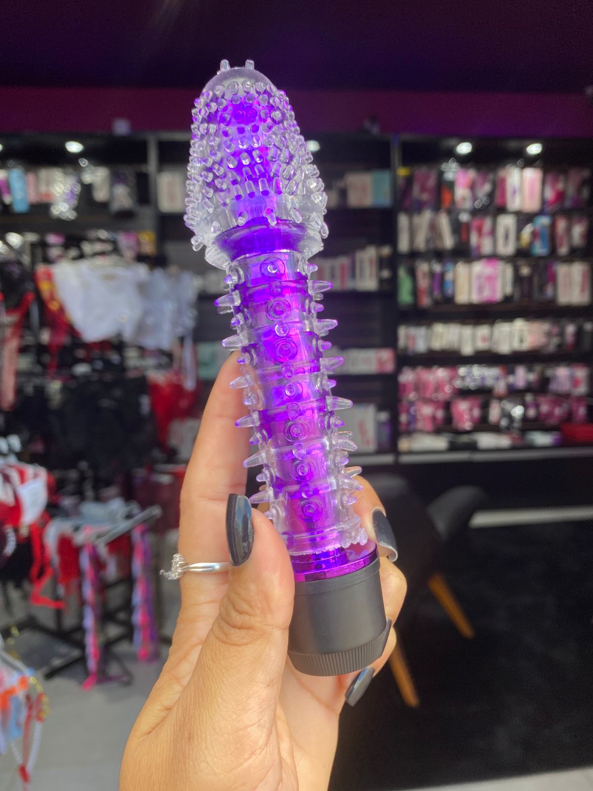 Fernando -vibrador Personal com Capa Texturizada- multivelocidade (PE011) pilha — foto 3