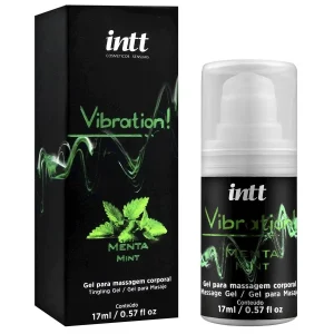 Vibration! Gel para Massagem Corporal Sabor Menta17g INTT