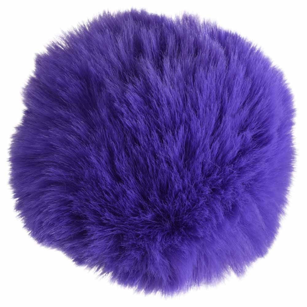 PLUG ANAL COM RABO POMPOM ( M ) ROXO — foto 3