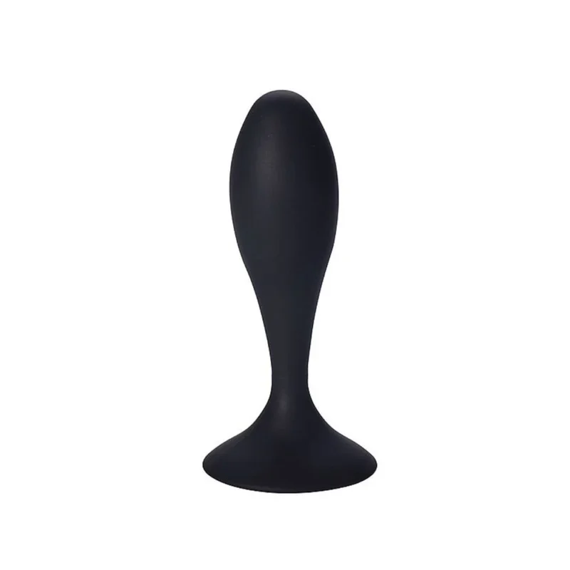 Plug Anal Silicone Redondo 9,1 X 2,7Cm (7913) preto