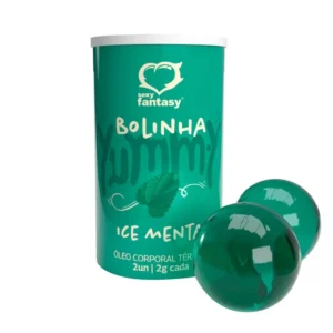 Yummy Bolinha Beijável Térmica (menta ice) com 2 Unidades de 2g Sexy Fantasy
