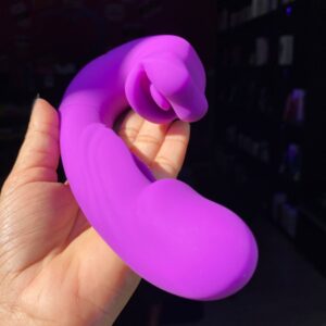 Gregori -Vibrador com vibração+pulsação- 7 intensidades (8788) roxo