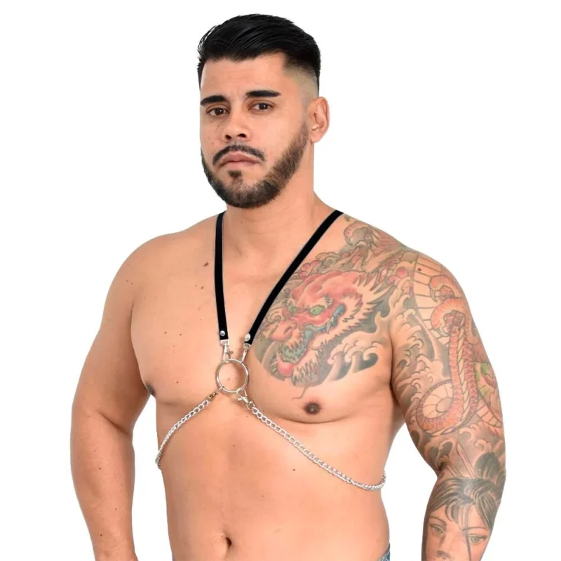 Arreio Harness Sensual Anthony Êxtase (ex207) preto
