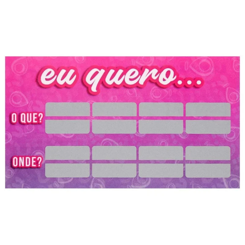 Raspadinha Eu Quero 1 unidade