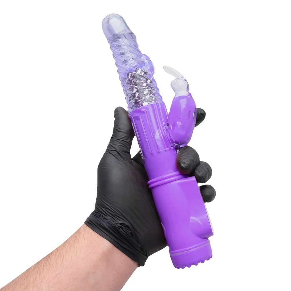 rabbit -V1br4d0r com estimulo no ponto G e cl1t0r1s com rotação- 12 intensidades (1073) pilha