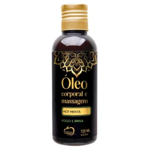 Óleo Corporal Para Massagem 120Ml (HOT MENTA) Sensual Love