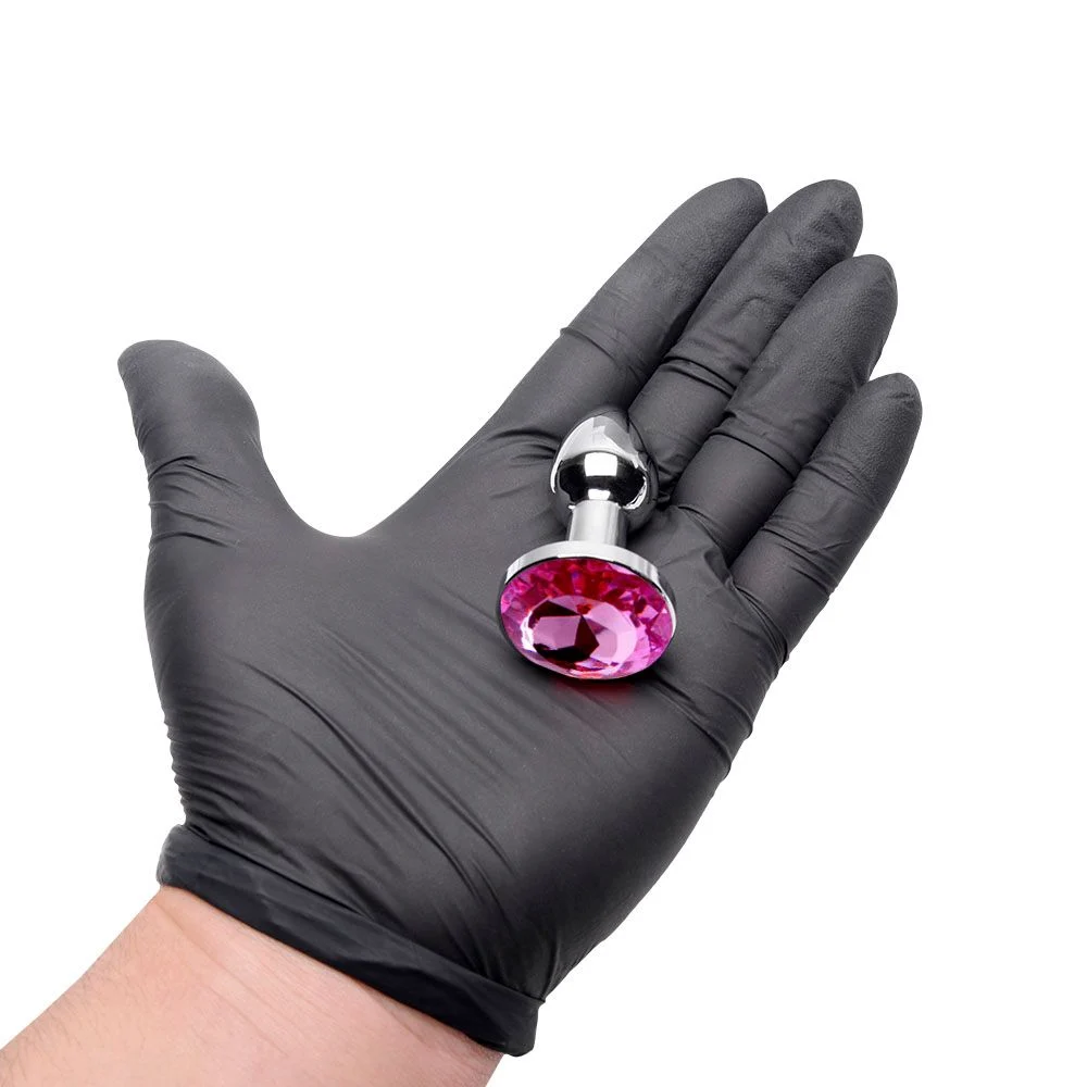 PLUG ANAL bem pequeno COM JOIA redonda tamanho – pp (PL000A) PINK — foto 2