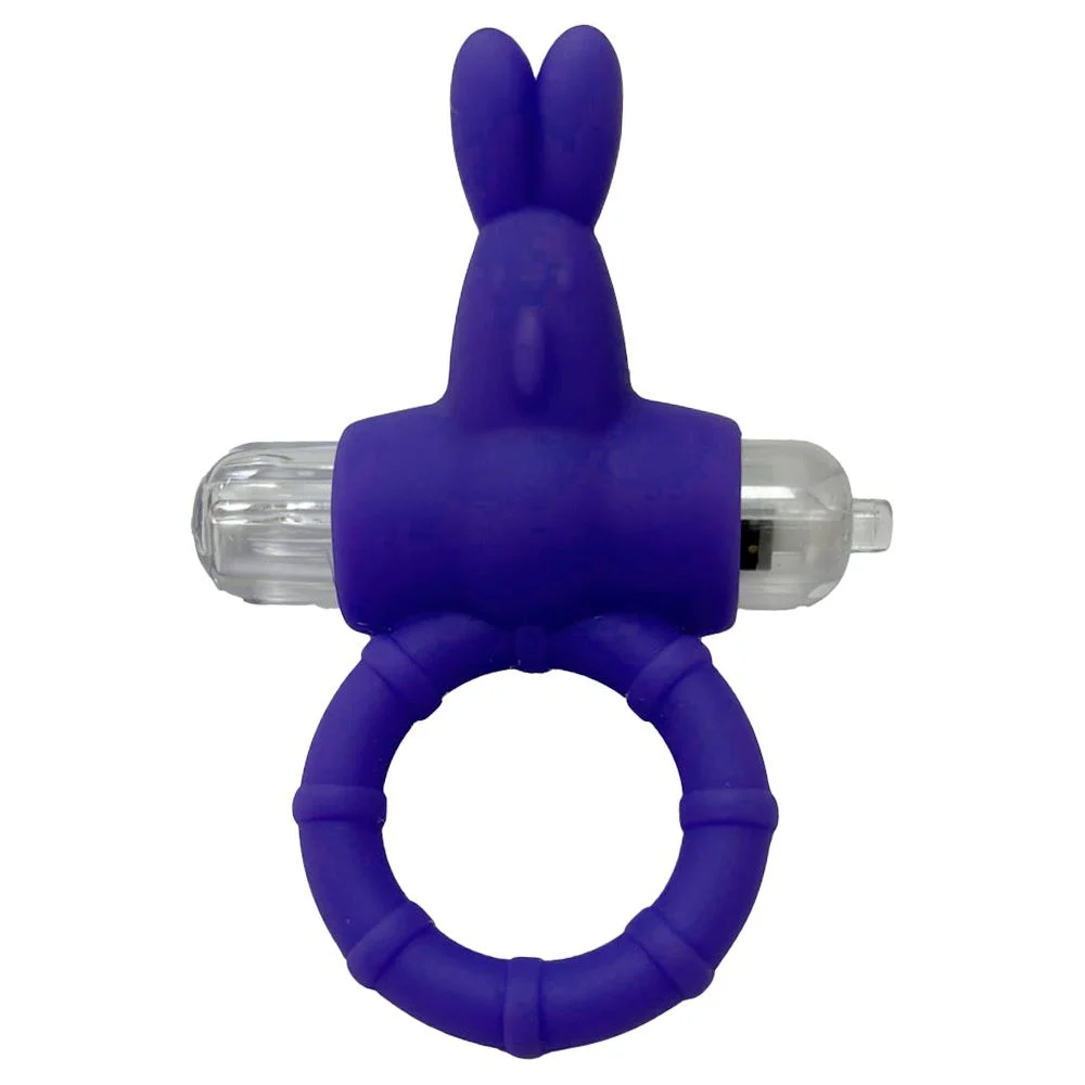 Anel Silicone V1br4ç40 Rabbit (AN010) ROXO