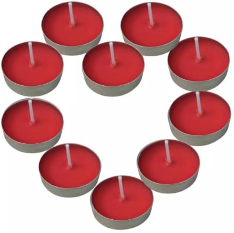 Vela Flutuante Rechaud Vermelha (10 velas)