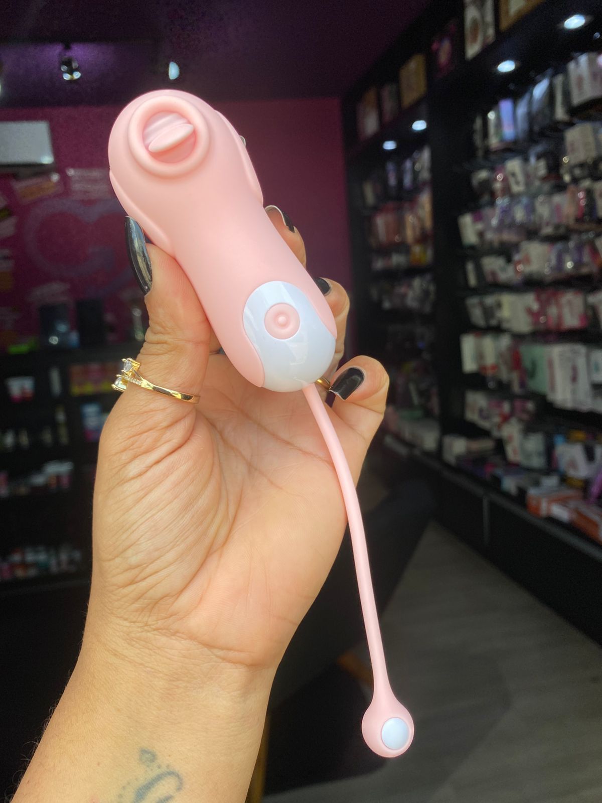 Cápsula v1br4t0r14 em formato de cachorro 10 intensidades (1503) Recarregável