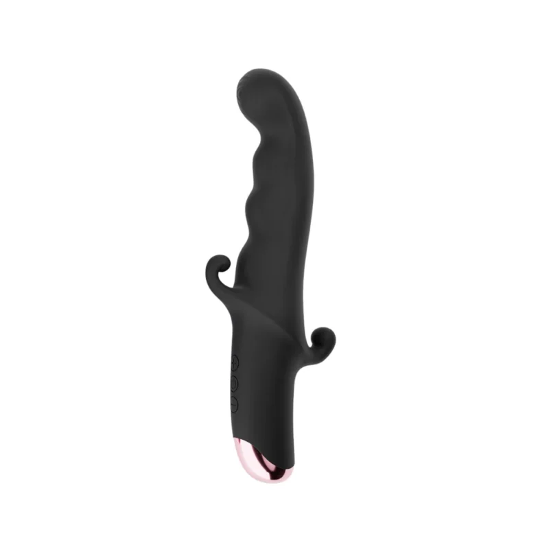 Leozin -vibrador ponto g e estimulo no clitóris- 10 intensidades (4311) preto