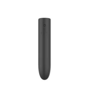 Bullet  -Cápsula vibratória aveludada 12cm- 10 intensidades (3258) preta