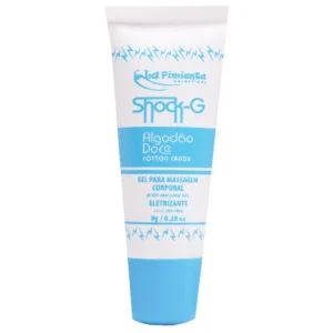 Shock-G Gel Eletrizante 8G (algodão doce) La Pimienta