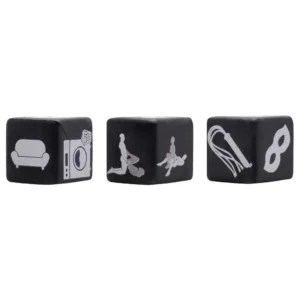 Romantic Dice Fetiche 03 Dadinhos Diversão Ao Cubo