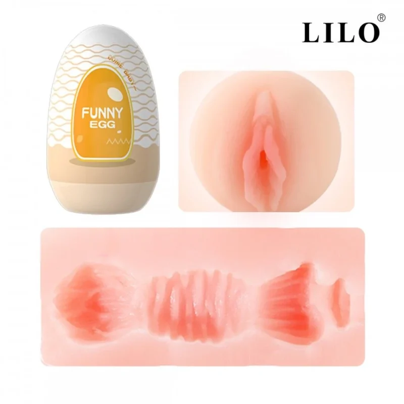 Funny Egg Masturbador Cyberskin (vagina)