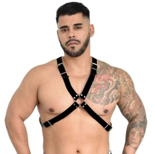 Arreio Harness Sensual Malik (213) preto