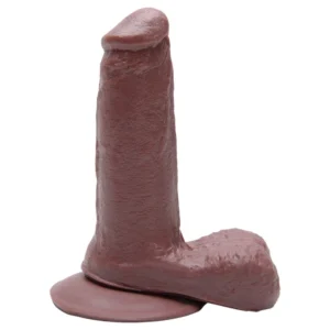 Benicio -Pênis De Borracha Maciça 12 X 2,7Cm (r4ach) marrom