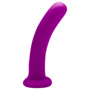 Dildo Ponto G em silicone 16 X 4Cm (KT149) roxo
