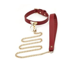 Coleira Bondage e Corrente Guia (8067)
