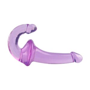PÊNIS STRAPLESS REALÍSTICO CASAL 14,5X3,4CM (8230) roxo