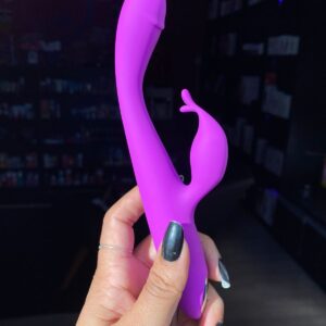Henry -Vibrador ponto G com estimulo no clitóris- 10 intensidades (1229) roxo