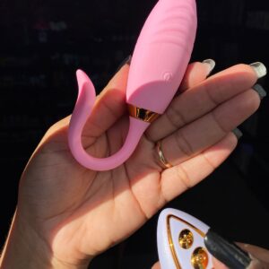 Cápsula vibratória com controle sem fio - 12 intensidades (1505) rosa