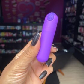 HandVibra Roxo – Cápsula Vibratória de Clitóris com 10 Intensidades (1411) recarregável