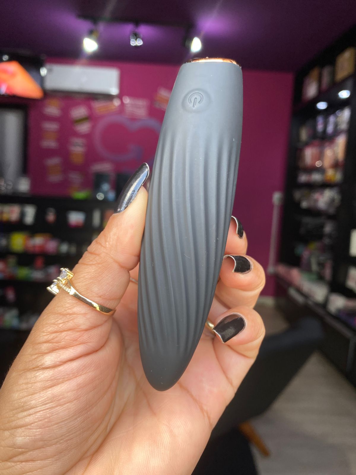 Cápsula v1br4t0r14 aveludada com 8 intensidades (3222) recarregável