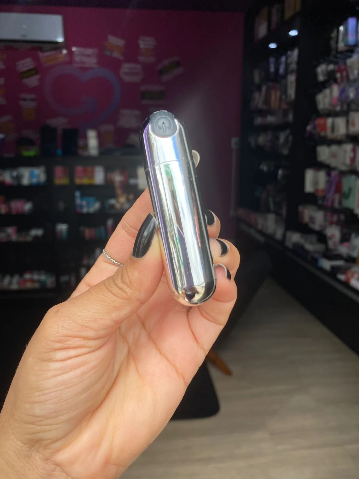 HandVibra– Cápsula Vibratória de Clitóris com 10 Intensidades (1411) recarregável