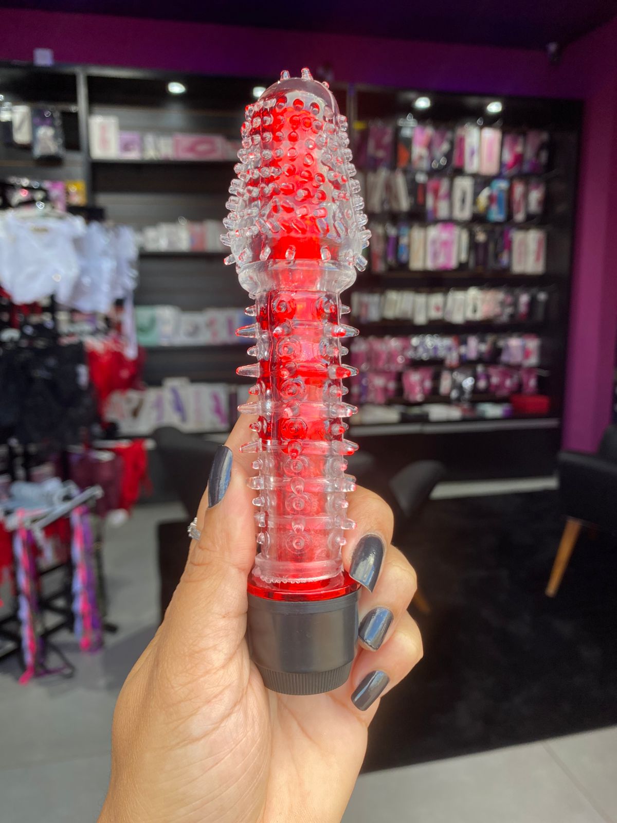 Fernando -vibrador Personal com Capa Texturizada- multivelocidade (PE011) pilha — foto 2