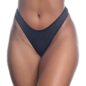Calcinha Lisa Fio Dental com Lateral Fina (08) tamanho P