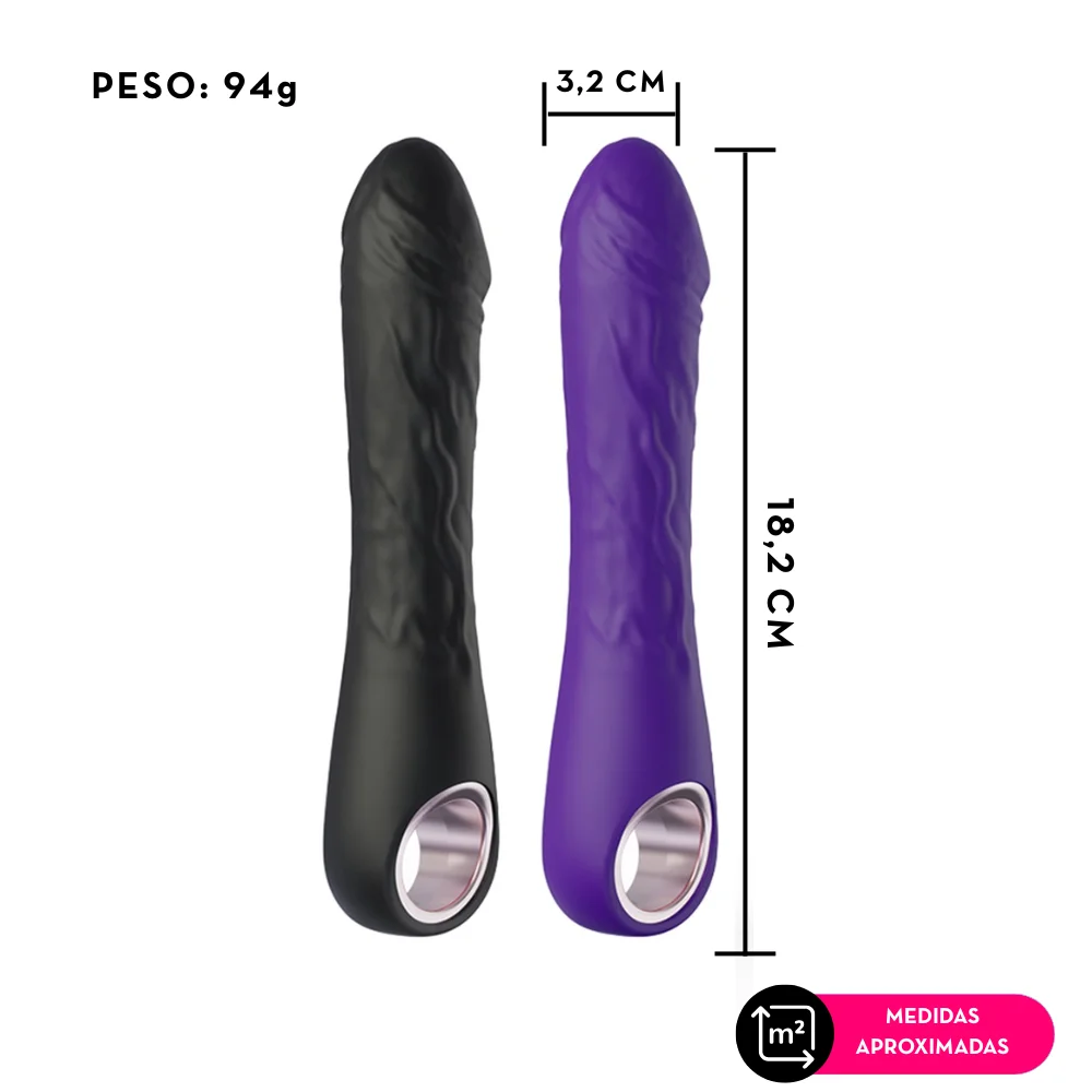 Mario -Vibrador personal em formato de glande (3413) 10 intensidades — foto 2